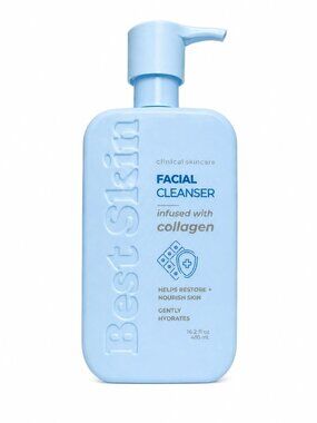 Clinical Works Collagen Facial Cleanser Hydrating Nourishing Face Wash 480ml